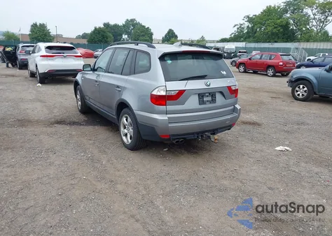 2007 BMW X3 3.0Si z USA, uszkodzony, nr VIN WBXPC93487WJ01225